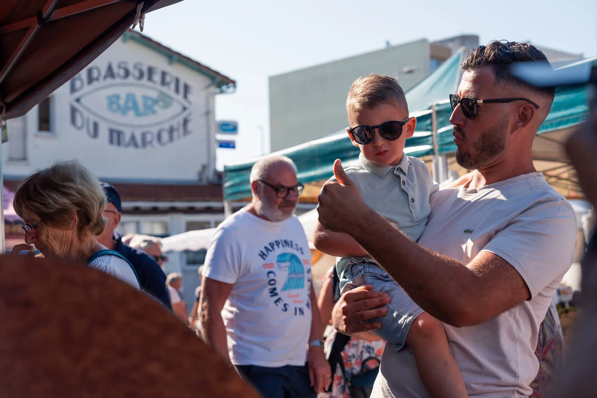 camping proche marche a saint palais sur mer