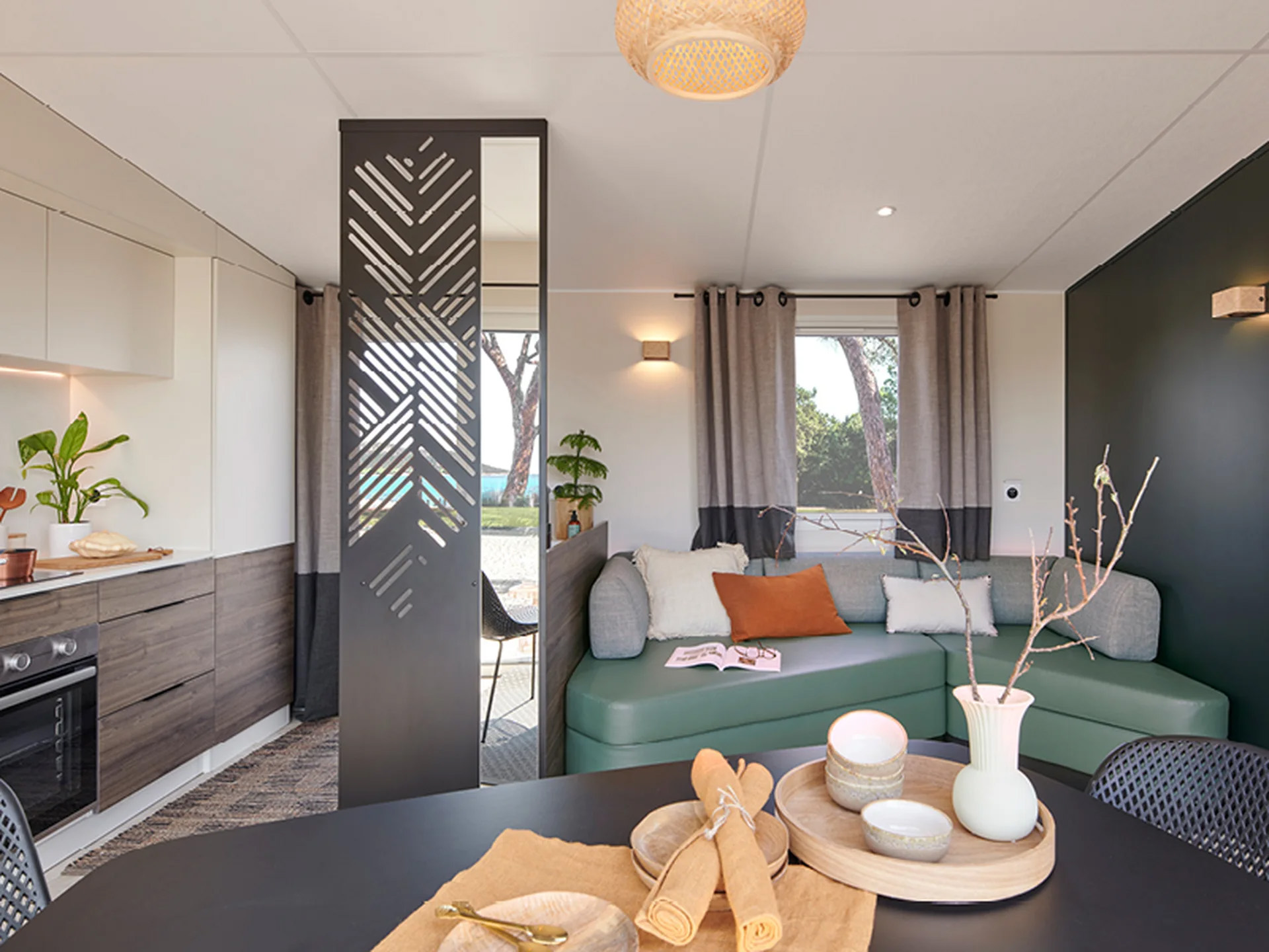 cottage aqua sejour uitzicht camping des 2 plages royan