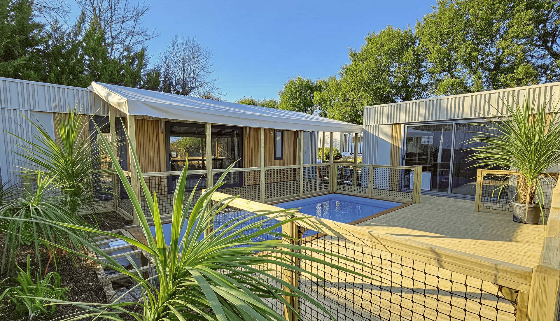 verhuur cottage aqua suite camping des 2 plages