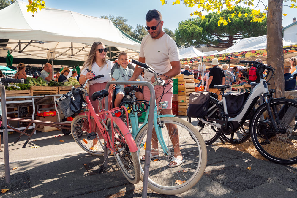 Fahrradverleih in aint palais sur mer